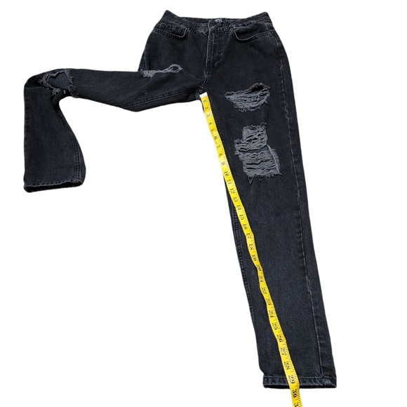 BDG Urban Outfitters Mom Vintage Feel High Rise Distressed Jeans 25 - Picture 6 of 7